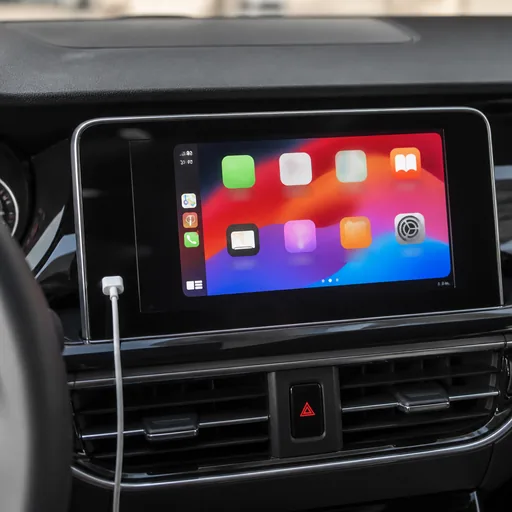 Break d'occasion : multimédia, CarPlay, Bluetooth & USB — illustration générée par IA