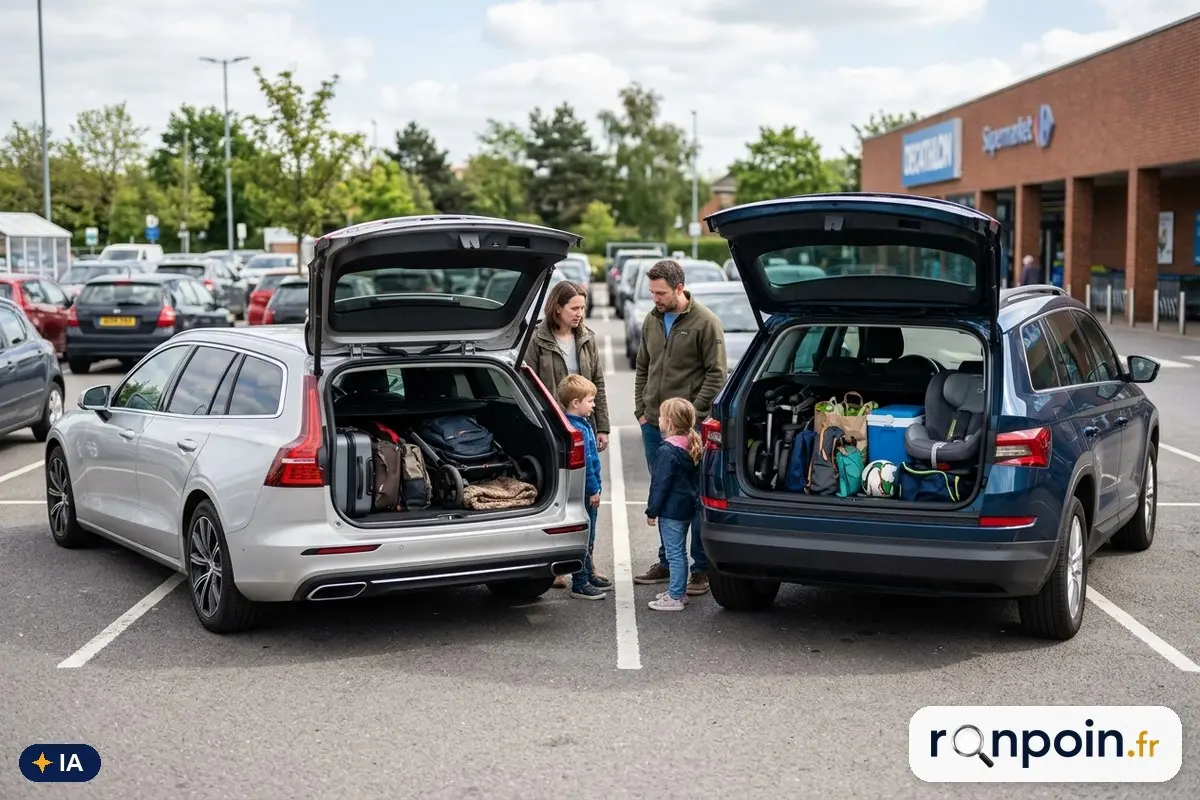 Break ou SUV pour la famille : le vrai comparatif — illustration générée par IA